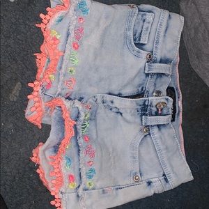 Girls shorts size 5